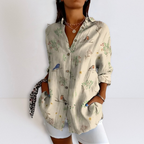 Katherine | Relaxed Printed Blouse