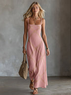 Beatrice | Geometric Print Maxi Dress