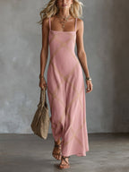 Beatrice | Geometric Print Maxi Dress
