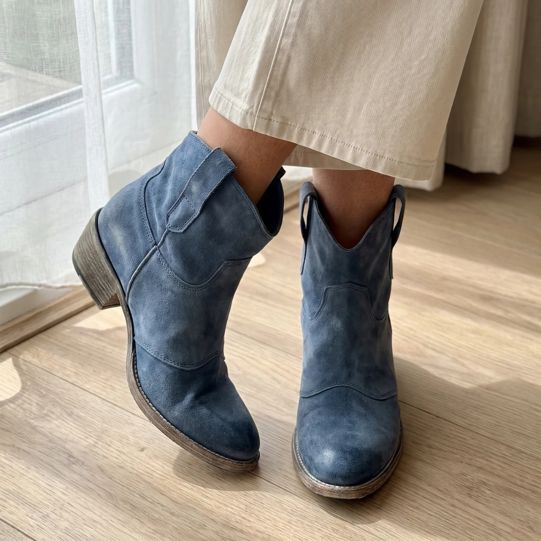 Elspeth | Everyday Western Ankle Boots