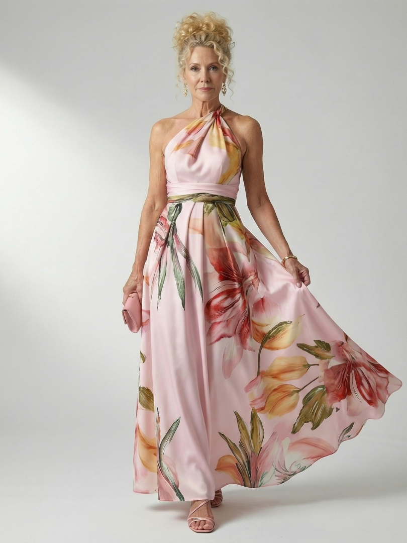 Amiel | Robe longue fleurie