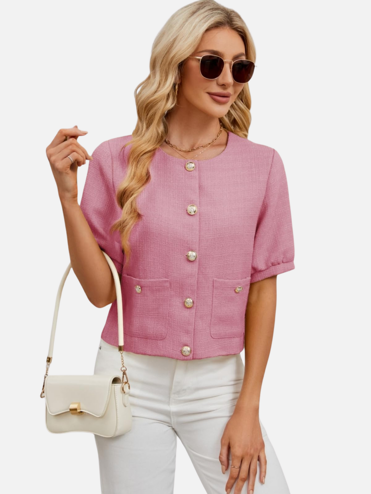 Vivian | Veste courte en tweed