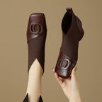 Abielyn | Chunky Heel Boots