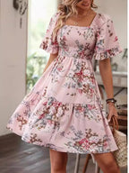 ISOLDE™ – Vintage Floral Dress