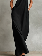 Edda | Soft Turtleneck Maxi Dress