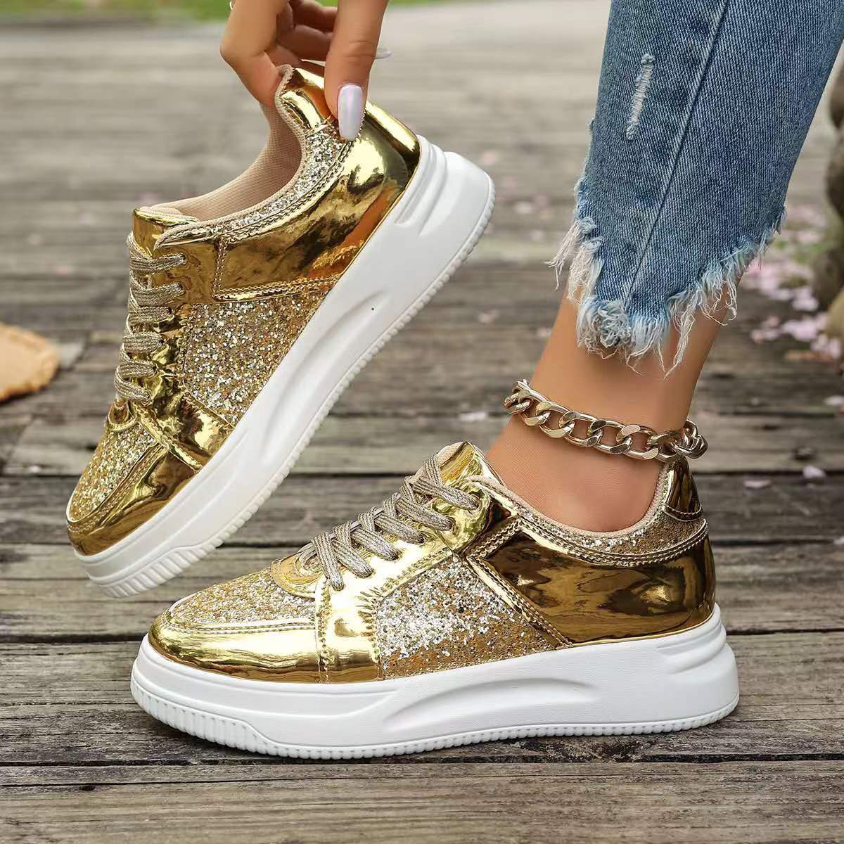 Faynelle | Sequin Orthopedic Shoes