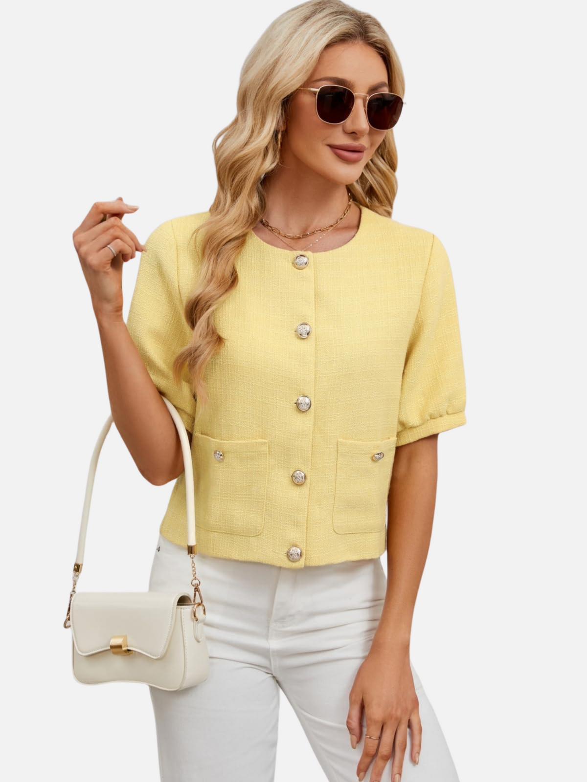 Vivian | Veste courte en tweed