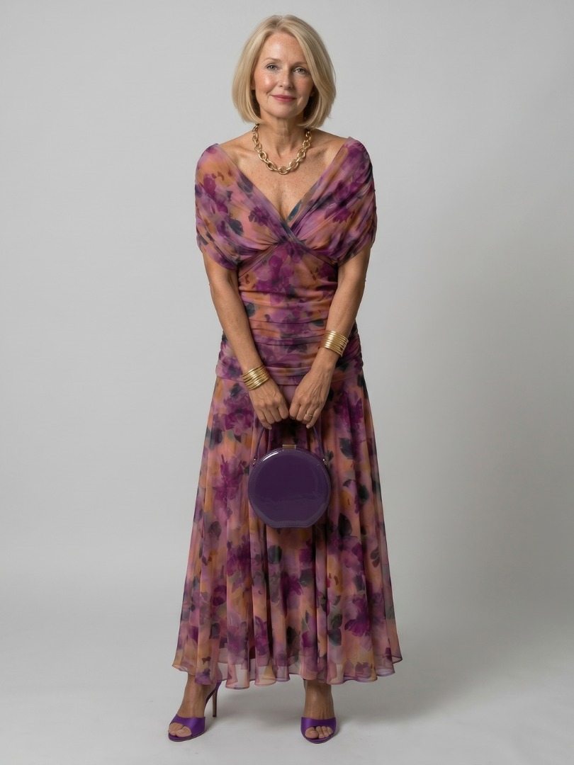 Elke | Off Shoulder Midi Dress