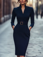 Britt | Elegant Midi Dress
