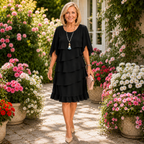 Lark | Elegant Tiered Dress