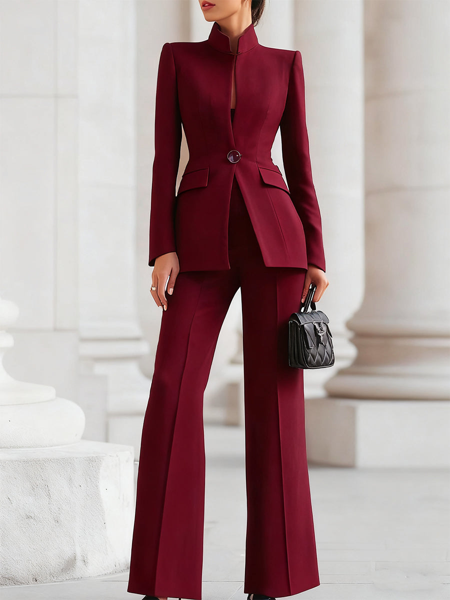 Lynn | Ensemble blazer et pantalon élégant