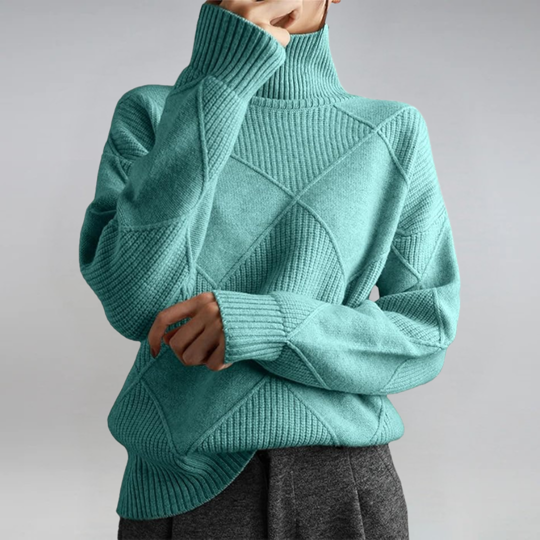 Lauren | Pull col roulé de luxe