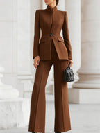 Lynn | Elegant Blazer & Pants Suit Set