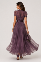 Ashley | Flowing Chiffon Maxi Dress