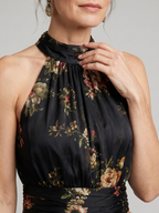 Sior | Floral Halter Midi Dress