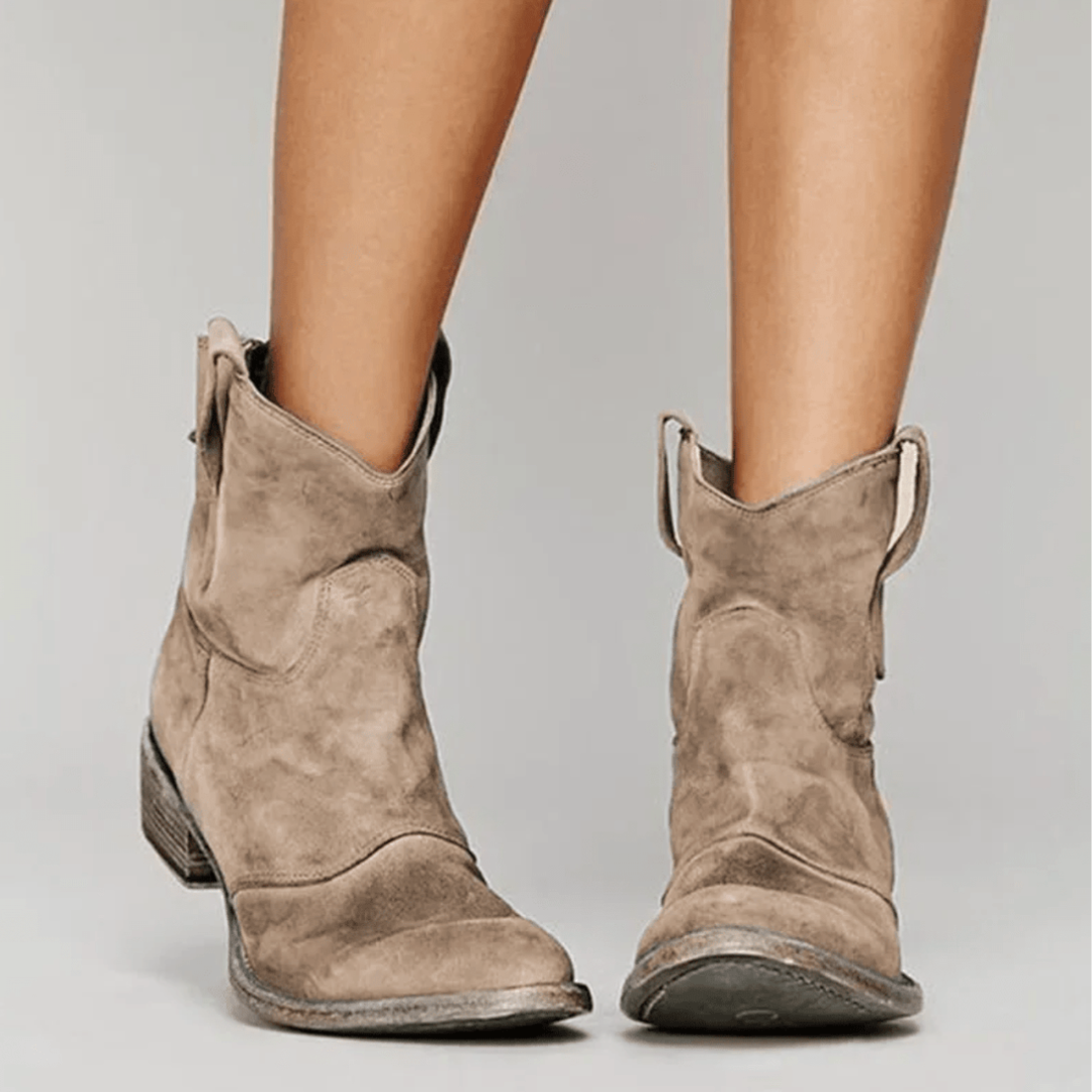 Elspeth | Everyday Western Ankle Boots