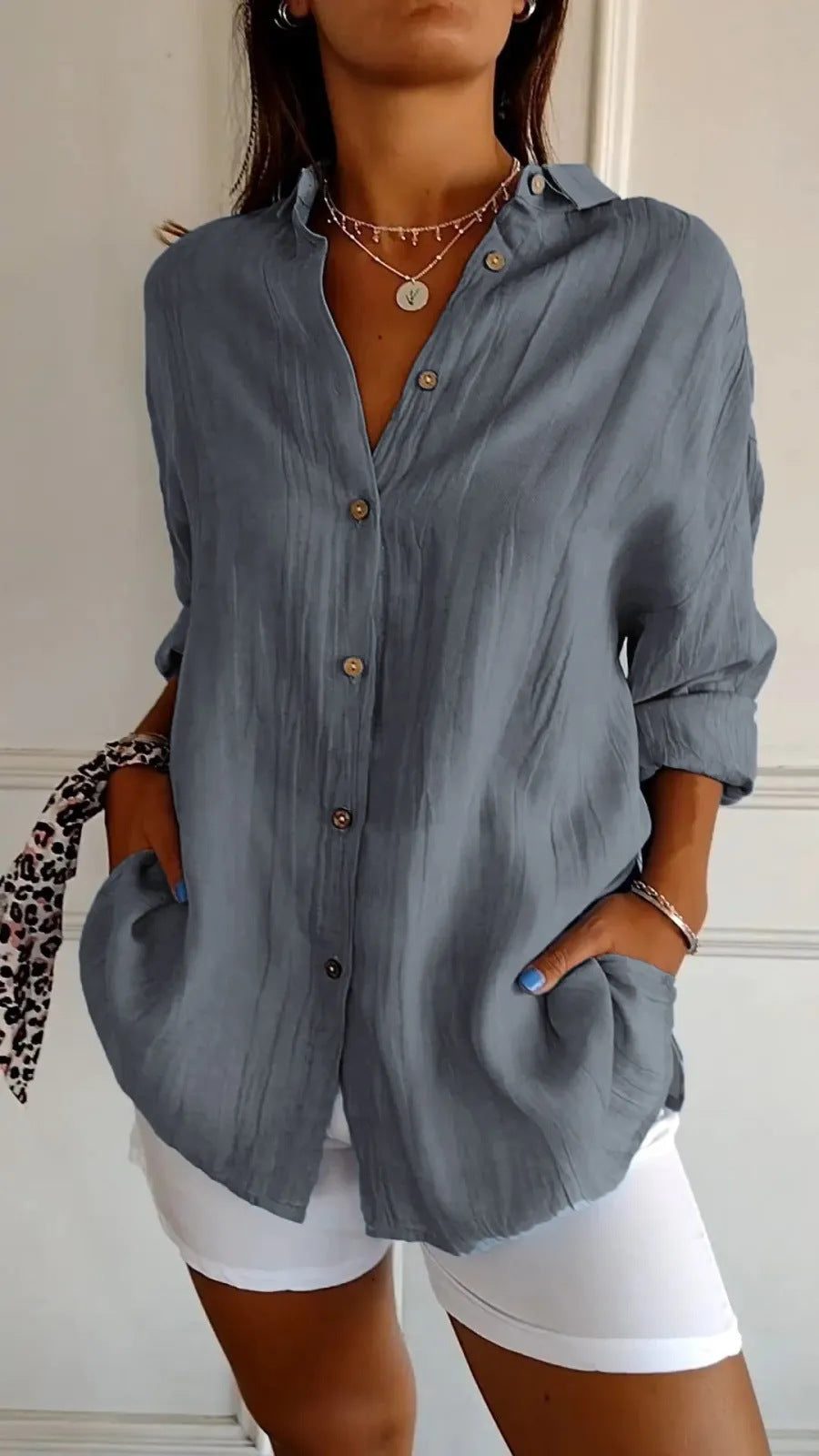 MAÉLIS CASUAL BLOUSE