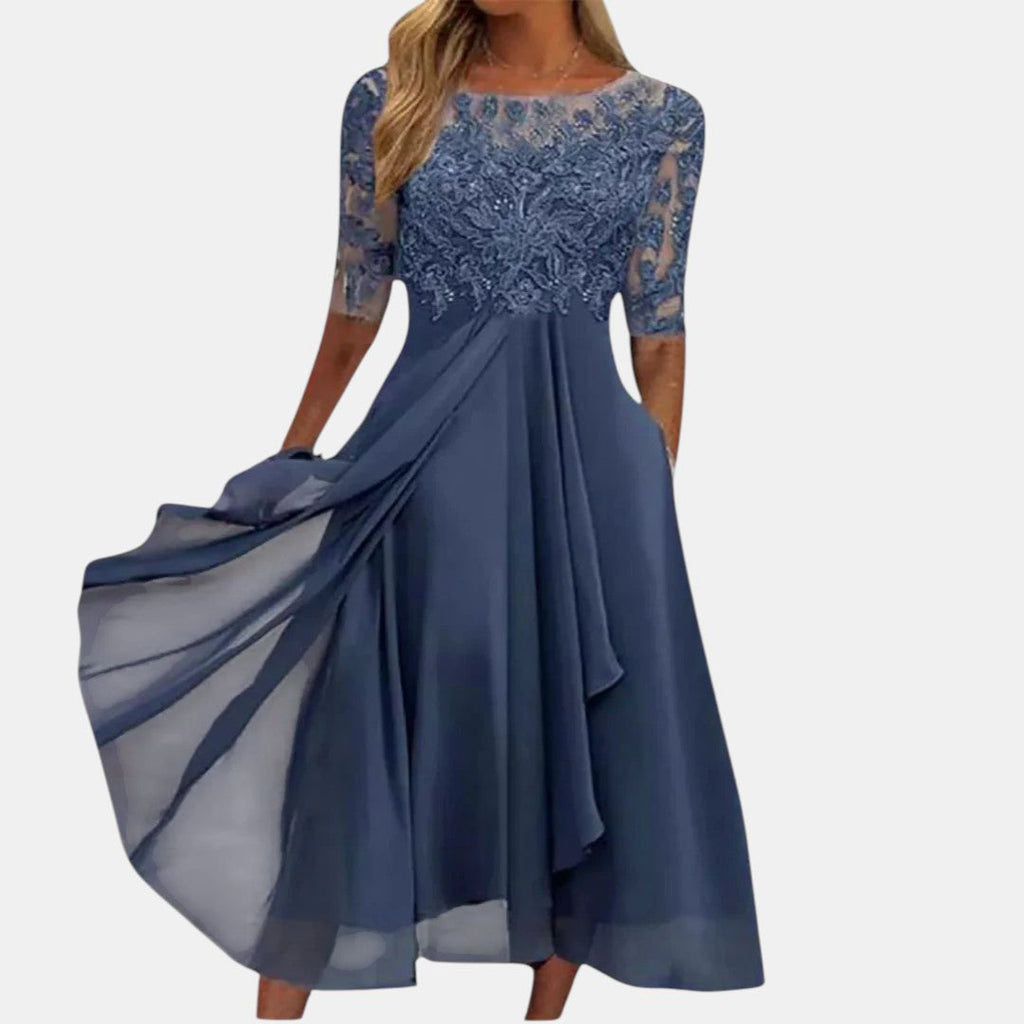 Anouk | Elegant Occasion Midi Dress