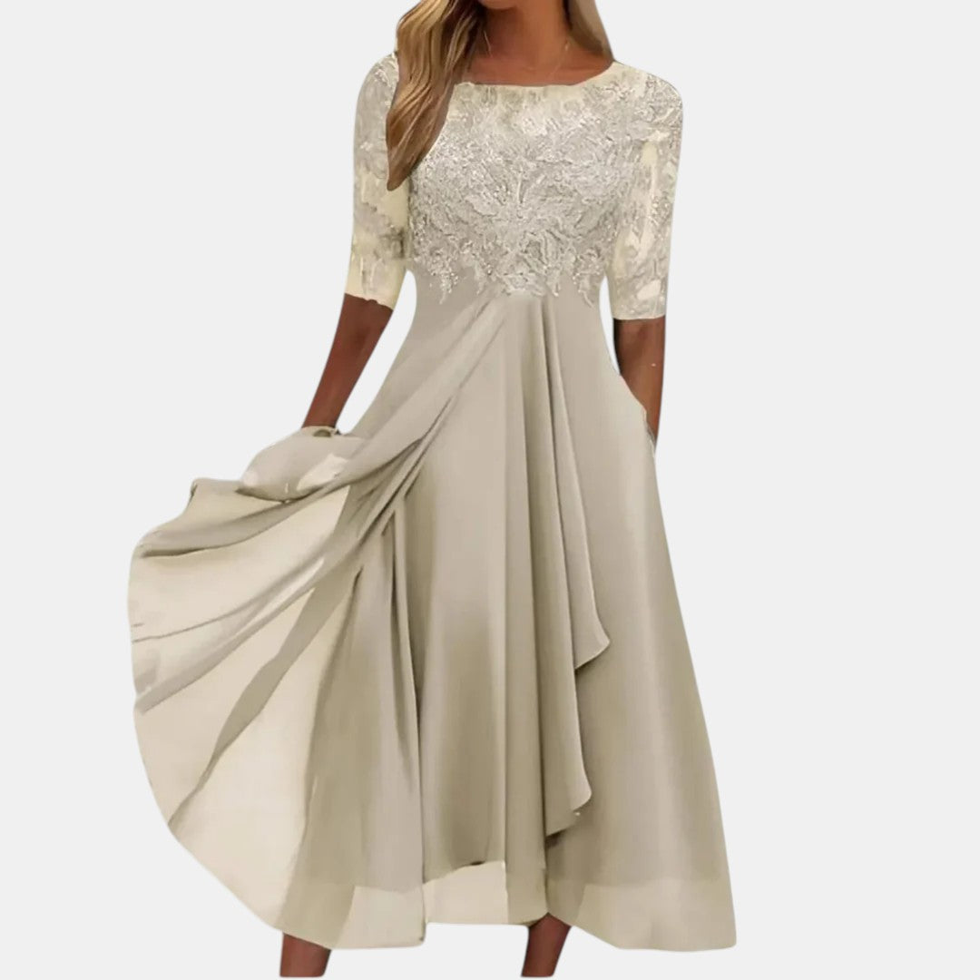 Anouk | Robe midi élégante pour occasion spéciale
