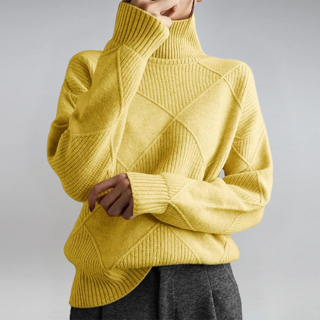 Lauren | Pull col roulé de luxe