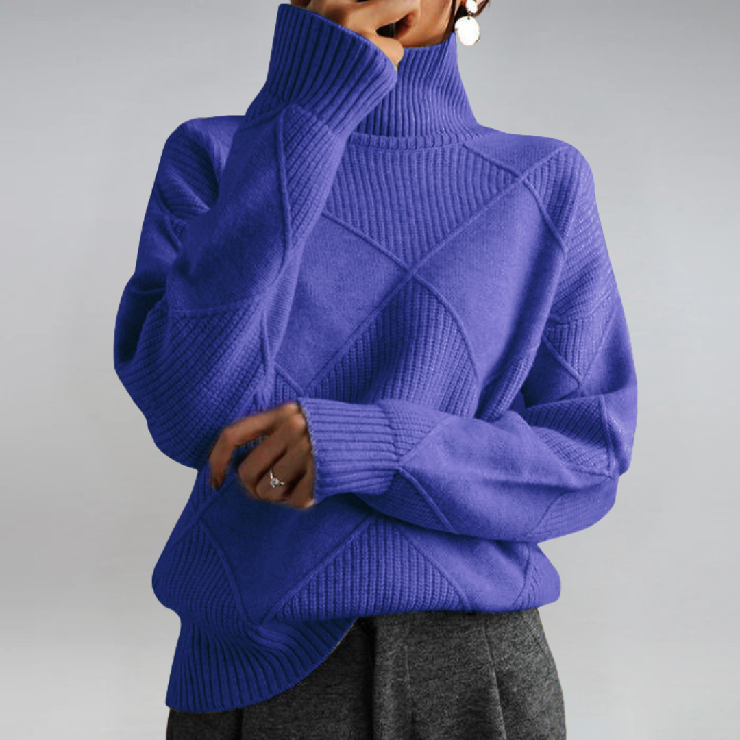 Lauren | Pull col roulé de luxe