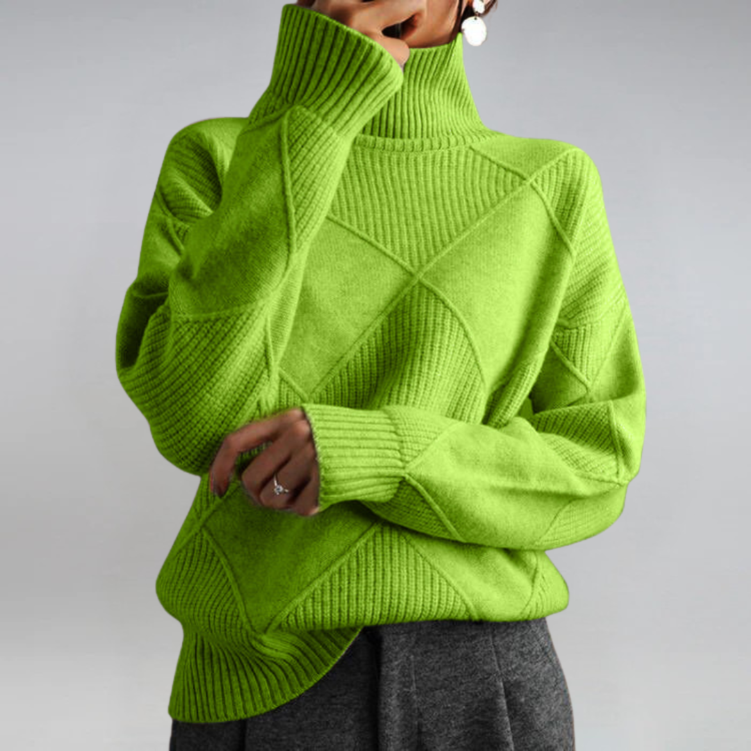 Lauren | Pull col roulé de luxe