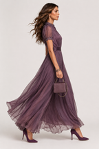 Ashley | Flowing Chiffon Maxi Dress