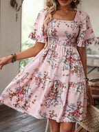 ISOLDE™ – Vintage Floral Dress