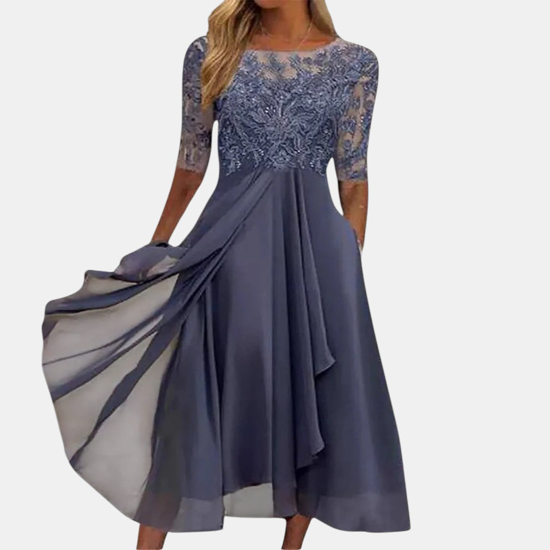 Anouk | Robe midi élégante pour occasion spéciale