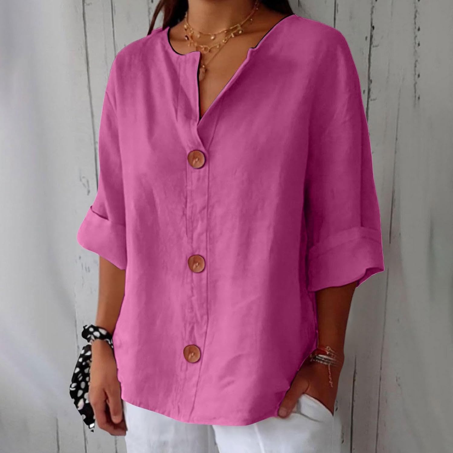 Julia | Loose-fitting Summer Blouse