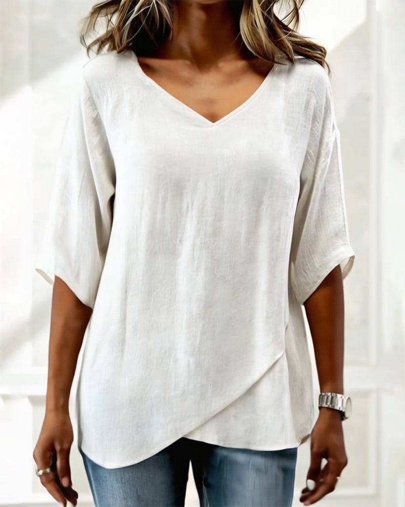 Deborah |  V-neck top