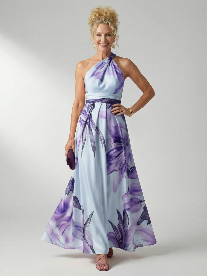 Amiel | Robe longue fleurie