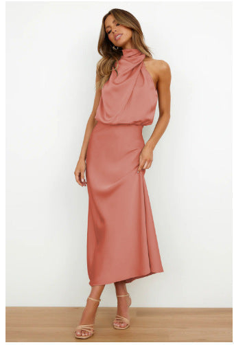 ELARA™ - Satin Evening Dress