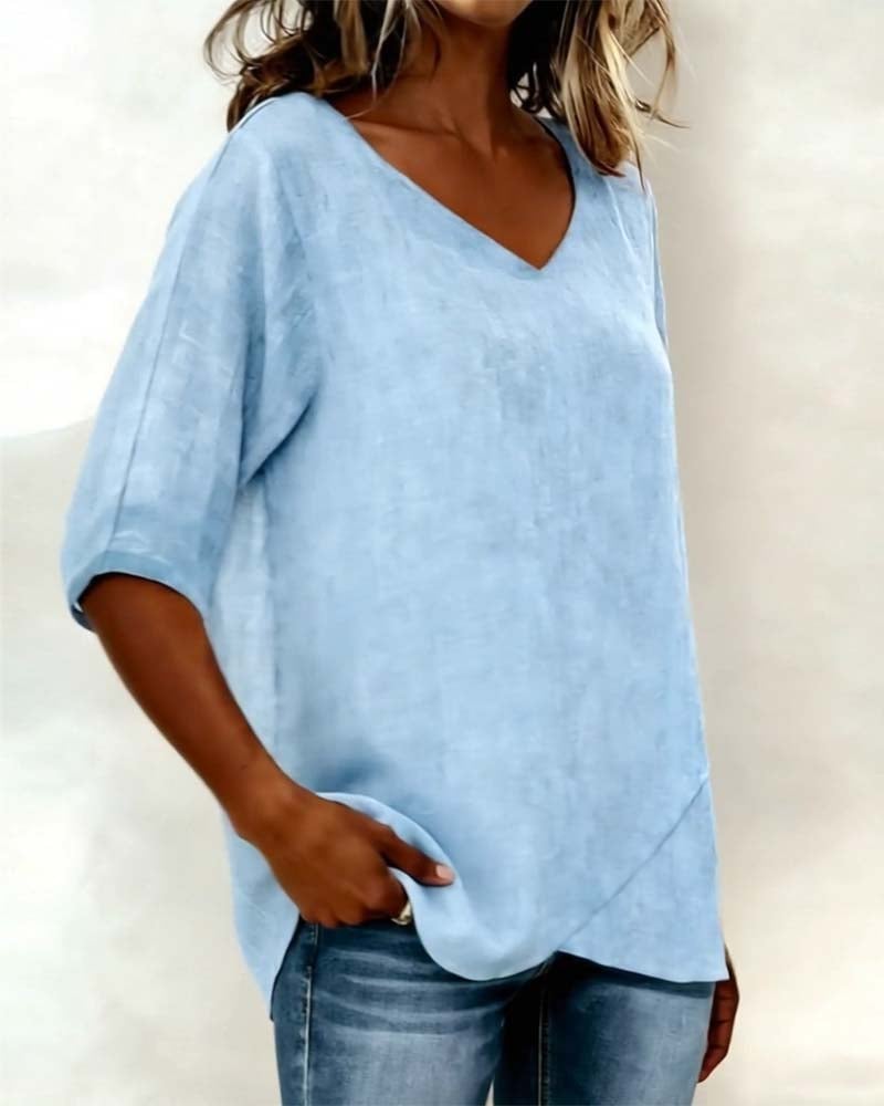 Deborah |  V-neck top