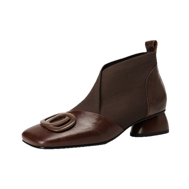 Abielyn | Chunky Heel Boots