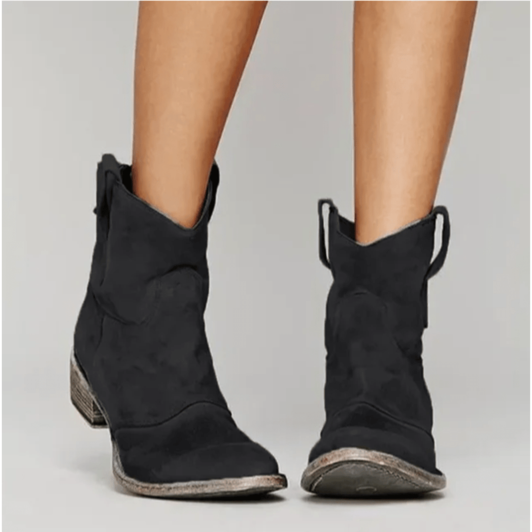 Elspeth | Everyday Western Ankle Boots