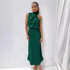ELARA™ - Satin Evening Dress