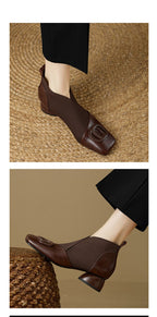 Abielyn | Chunky Heel Boots