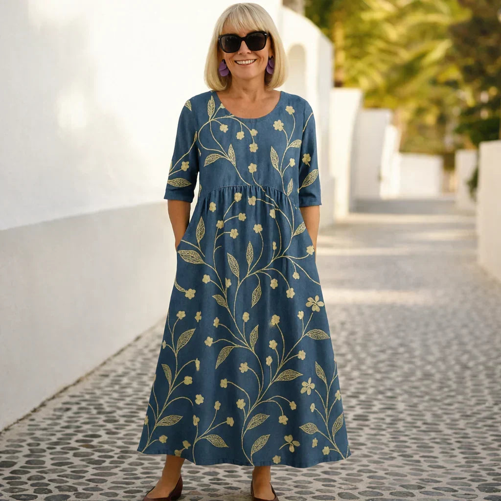 Juliette | Easy Flow Midi Dress