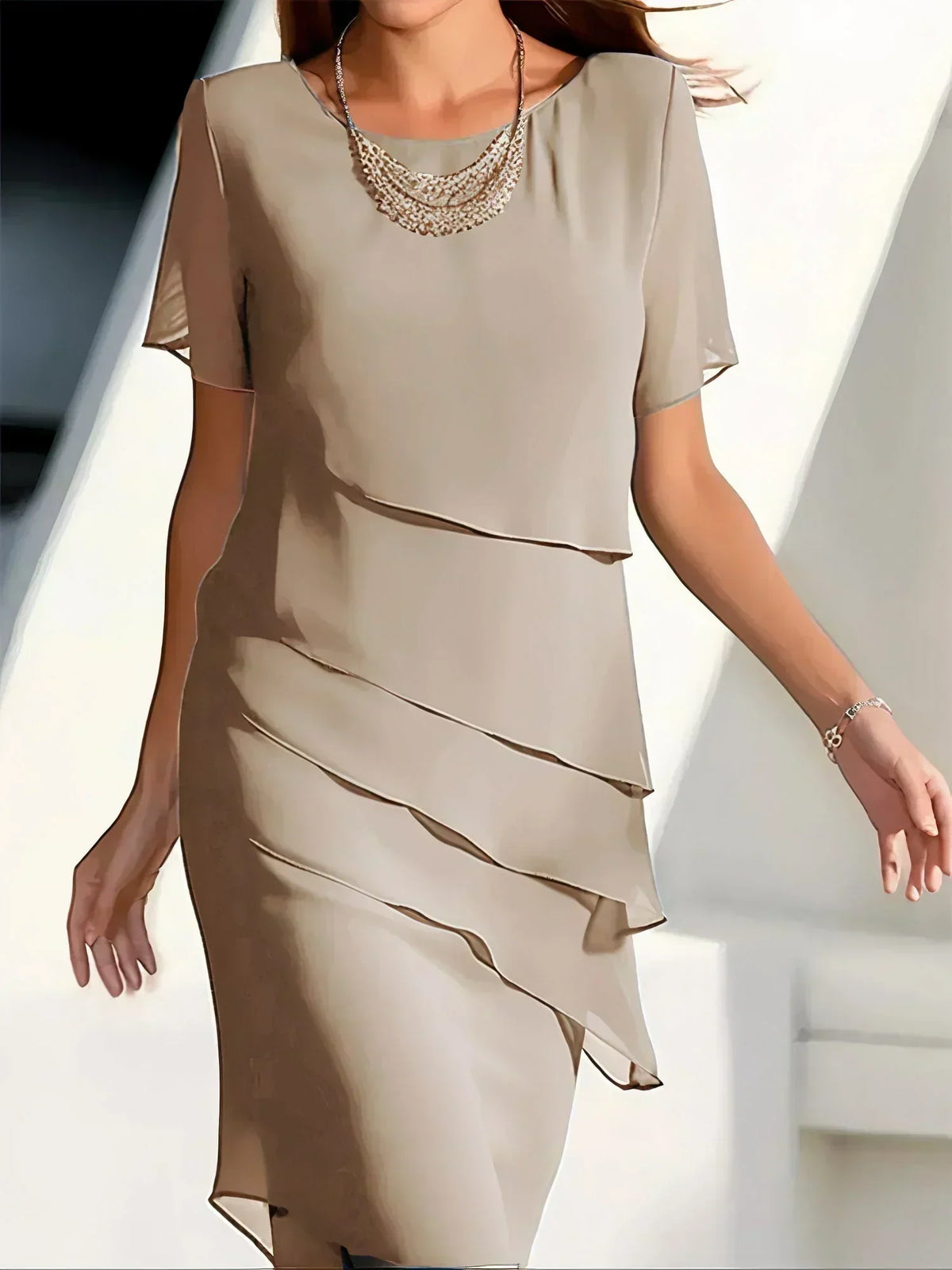 Kallira | Robe superposée élégante