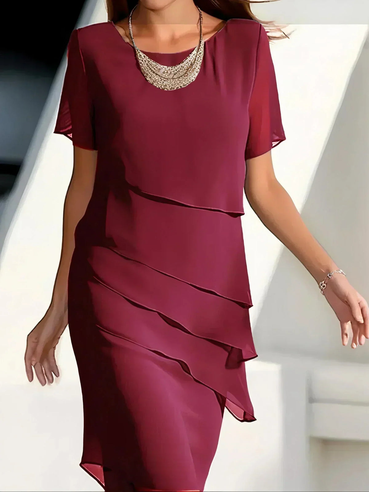 Kallira | Robe superposée élégante