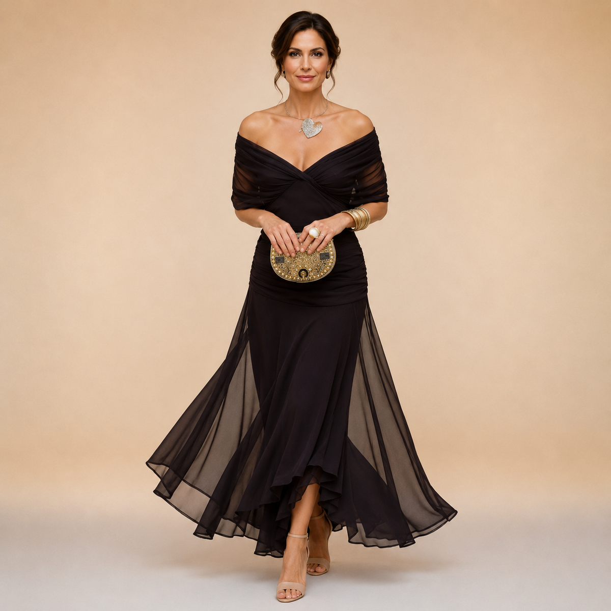Amara | Robe longue de soirée élégante