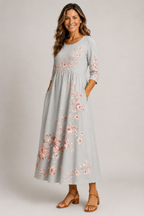 Amelie | Floral Midi Dress