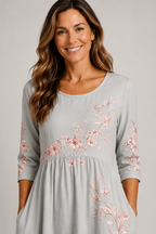 Amelie | Floral Midi Dress