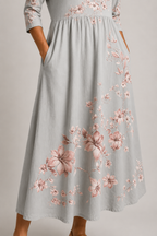Amelie | Floral Midi Dress
