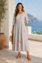 Amelie | Floral Midi Dress