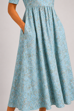 Maribel | Paisley Midi Dress