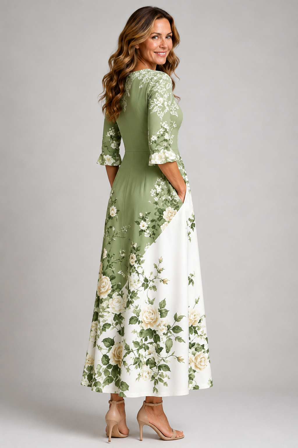 Vivienne | Botanical Maxi Dress