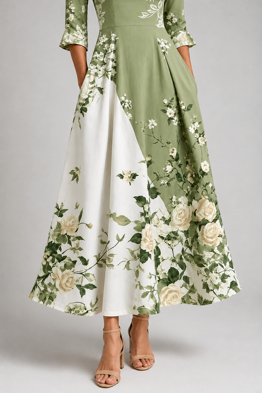 Vivienne | Botanical Maxi Dress
