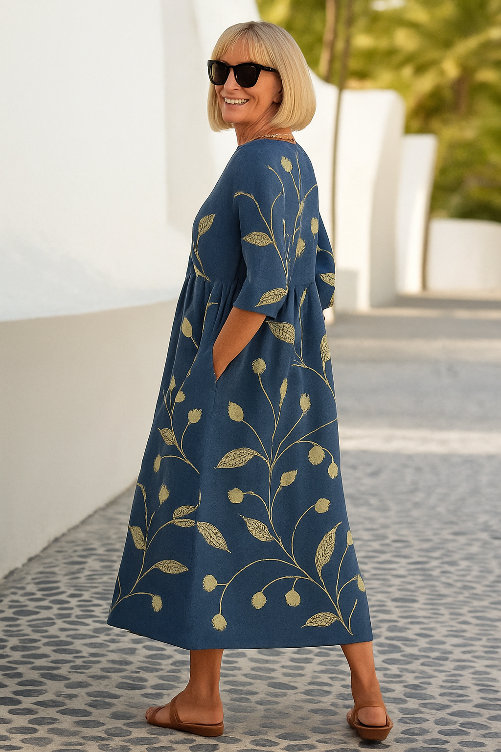 Juliette | Easy Flow Midi Dress